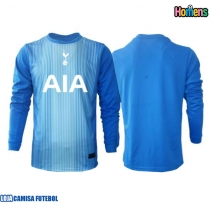 Camisa de Futebol Tottenham Hotspur Goleiro Equipamento Secundário 2025-26 Manga Comprida